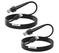 (2PCS) 6.5ft USB to RJ45 Scanner Cable CBL-500-300-S00 for Honeywell 1200G Cable 1202G 1250G 1300G 1400G 1500G 1900GHD 1900GSR 1902GHD 1902GSR 1452G 1470G 1472G 1950GHD 1952GHD 1902HHD Power Cord