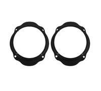 2pcs 6.5in Ring Adapter Plates Universal Mounting Bracket Adapter Plates Car Speaker Spacers Compatible With Focus