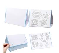 2PCS 6.5x8.3inch Magnetic Die Storage Stand - Full Double-Sided Magnetic Surface-Foldable- Upright and Stand -for Handmade Die Cut Storage & Organization