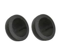 2Pcs 6" Grill Wheels Replacement Parts for Charbroil Gas Grills, BBQ Oven Wheels Oven Wheels black+black wheel cover