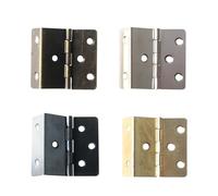 2pcs 6 Holes Three fold Right Angle Hinge Suitable for Plate Hidden Door Hinge(2pcs-D)