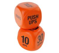 2Pcs 6 Sided Fitness Decision Dices for Group Fitness, A