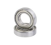 2pcs 607-ZZ Deep-groove Ball Bearing, Precision Grade P5, 7x19x6mm