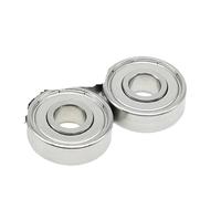 2pcs 608ZZ Temperature Bearing 8 * 22 * 7mm 500 Degrees Celsius Ball(604ZZ 4x12x4)