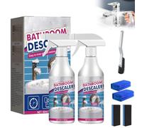 2Pcs 60ml Multipurpose Bathroom Descaler Foam Cleaner Spray, Powerful Stubborn Stains Cleaner, All-Purpose Household Cleaners,For Bathtub, Toilet, Glass, Faucet