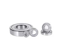 2PCS 6201ZZ inner hole 8 non-standard special bearing 6201/8 8 * 32 * 10mm ET1934 DG1934 19.05 * 34.15 * 6.35(8x32x10)