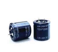 2Pcs 63v6800uf Radial DIP Aluminum Electrolytic Capacitors 63v 6800uf Tolerance 20% size 30x35 Capacitance Meters