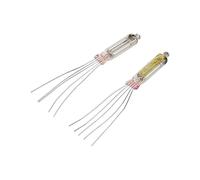 2PCS 6418 Subminiature Electronic Tube Direct Heat Fifth Stage Tube