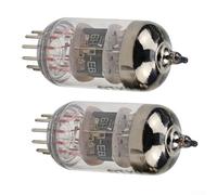 2pcs 6H1nEB Vacuum Tubes Compatible with 6N1 ECC85 6AQ8 Replacement Featuring Enhanced Speaker Bass for Audio Amplifiers