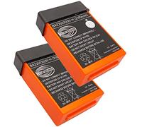 2Pcs 6V 2100mAh BA225030 Ni-Mh Rechargeable Battery HBC Radiomatic Battery BA225030 for HBC Crane Remote Control Pump Truck Battery