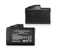 2Pcs 7.4V 2000mAh Lithium Polymer Battery Lipo Rechargeable Replacement Lithium Ion Battery Pack for Heated Gloves Mittens Liners, Heated Socks Battery Accessory