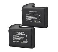 2Pcs 7.4V 3000mAh Lithium Polymer Battery Lipo Rechargeable Replacement Lithium Ion Battery Pack for Heated Gloves Mittens Liners, Heated Socks Vest Jacket Battery Accessory