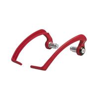 2PCS 7/8" 22mm 28mm Handguard Motorcycle ABS Guards Clutch Handlebar Protection Handle Bar Universal Accessories Compatible With Motorcycle Models(Red)