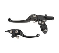 2pcs 7/8in Motorcycle Brake Clutch Levers Left Right Handle Brake Lever for CRF50 Klx SSR TTR 110 125 150 200 250 Universal Fit for Motorcycle ATV and Mini Bike Made of