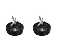 2pcs 7 Fins Blender Blade Part Juicer Case Mixer Spare Assembly，Compatible for Nutri Ninja，Pro Auto-IQ BL450/BL480/BL490