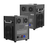 2PCS 700W Pyrotechnic Machine Stage Effects Machine Remote Control d-mx512 Function for Party, Music Festival, Wedding, Halloween, Christmas