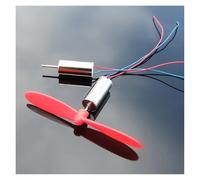 2pcs 716 7mm*16mm Coreless motors w/Propeller DC 3.7V 45000RPM High Speed Power Engine MQXFCZUX