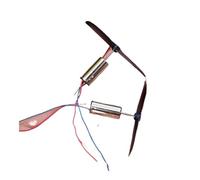2PCS 716 Coreless electronic starter with Propeller Blades DC 3.7V 4.2V 49000-54000RPM for Multi-axis Traversing Machine Engine ICXLPMC