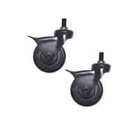 2pcs 74064 Grill Locking Caster Wheel for Pit Boss-3" Grill Stem Caster for Pit Boss Pro Series 1100,Austin XL Parts