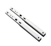 2Pcs 8-16 Inch Full Extension Ball Bearing Drawer Slides - 100LB Capacity, Erosion Resistant, Side/Groove Mount(14inch)