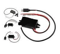 2pcs 8-32V 12V24V to 5V 3A 15W Type-C USB DC DC Step Down Converter Power Supply Regulator Car Charger for Mobile Phone Charging(Single Wire Out)