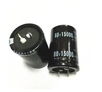 2pcs 80v 15000uf Electrolytic Capacitor Radial 15000UF 80V 35x50mm Electronic devices