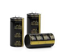 2Pcs 80V Capacitor Amplifier Electrolytic Capacitor 2000Hours 105 ℃ For Filter/Audio/Air Conditioner/HiFi/Power Capacitance EKFBQBGW(80V3300UF 25x40)