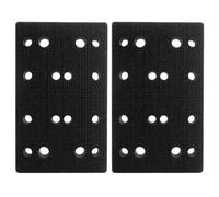 2Pcs 80x133MM 16-Hole Soft Sponge Interface Pad Compatible with Festool RTS 400/RS 400/RTSC 400 Sanders, 10mm Thick Sanding Pad Adapter, Shock-Absorbing Pad, for Smooth Sanding and Dust Extraction