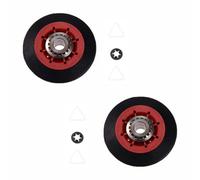 2Pcs 8536974 Dryer Drum Support Rollers, Dryer Accessories, Drum Roller Kit Compatible with Whirlpool, Magic Chef, KitchenAid