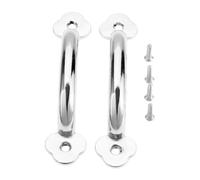 2Pcs 85mm Vintage Jewelry Wood Box Handles Pulls Knob Decorative Furniture Handle Drawer Cupboard Kitchen Hardware with Screws(B)
