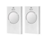 2PCS 868MHZ Garage Door Garage Remote, 2 Channels, Compatible with FAAC XT4 868 SLH LR, XT4 868 SLH, XT2 868 SLH, XT2 868 SLH LR, White