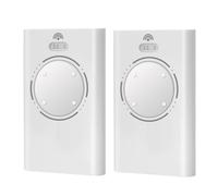 2PCS 868MHZ Garage Door Garage Remote, 4 Channels, Compatible with FAAC XT4 868 SLH LR, XT4 868 SLH, XT2 868 SLH, XT2 868 SLH LR, White