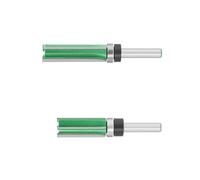 2pcs 8mm 12mm Shank Bearing Trimming Cutter Woodworking Mill Bearing Straight Milling Professional Electric Tool Bit