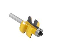 2pcs 8mm Shank 120 Degree Router Bit Set Woodworking Groove Cutters Tungsten Alloy Wood Tenon Milling Cutter Bits Tools