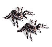 2Pcs 9.5cm Realistic Spider Insect Model Toy Scary Prop