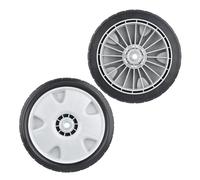 2pcs 9-inch Lawnmower Front Wheel 44710VH7010ZA Fit for Honda HRR216 HRX217 HRX537C Series Lawn Mower