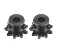 2Pcs 9 Tooth Roller Sprocket Chain Rollers, Single Strand Chain Sprocket Mechanical Component for Chain 8mm Inner Diameter