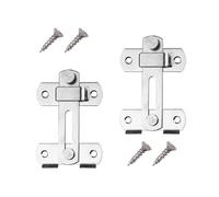 2Pcs 90/180 Degree Barn Door Locks Sliding Barns Metal Flipping Locks Privacy Doors Bolt Latches Privacy Bolt
