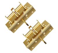 2PCS 90 Degree Positioning Hinge Buffer Bound Device Automatic Door Closing Device Spring Position Automatic Wood