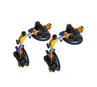 2Pcs 90 Degree Stone Seam Setter with 8“ Vacuum Suction Cups for Seam Joining Leveling Granite Countertop Installation Tools Stone Installation Handling Lifter Tools