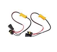 2Pcs 9005 HB3 50W 6 ohm Load Resistor LED Decoder Warning Error Canceller for LED Fog Light from Madlife Garage
