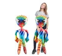 2Pcs 90CM Inflatable Alien, Inflatable Man, Halloween Space Theme Party Birthday Decor, Alien Inflatable 90 Cm Blow-Up Figure For, Reusable Alien Toys Photo Prop