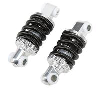 2pcs 90mm Rear S-hock Absorber Damper Motorcycle Shock Spring Absorber Adjustable Damper for 47cc 49CC Super Minimoto ATV Electric Scooter