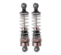 2PCS 97mm aulic Rear, Performance RC Car, Aluminum y Dam System for 1/8 1/10 Vehicle, Preload for Exence