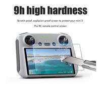 2Pcs 9H Super Hard Screen Protector for Mini 3 Pro Drone RC Smart Controller, Explosion-Proof Tempered Film for HD Monitor, Easy Adsorption for Pilots (As shown in the figure)