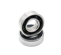2PCS 9x20x6mm Hybrid Ceramic Deep Groove Ball Bearings 699RS for Industry Motor Spindle High Speed Applications