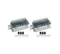 2pcs 9x5x4.3Inch Outdoor Extension Cord Cover for Outside Waterproof Outdoor Electrical Box Outlet Plug Cover