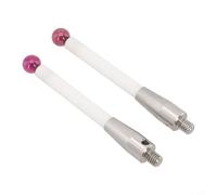 2pcs A-5000-3709 for CMM Touch Probe Stem with Ø6mm Ball Tip, 50mm Length, Stainless Steel Rod & Threaded Handle for Coordinate Measuring