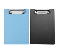 2PCS A5 Clipboard Folder Set, Portable Mini Clipboard with Storage Cover, Lightweight Clip Board for Notes, Forms and Daily Organisation at School, Office or Travel