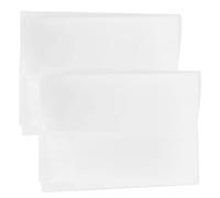 2pcs A5 PVC Notebook Cover Book Protection Film for Workbooks | Reusable Plastic Sleeve, Grease-resistant Surface, Easy Wipe-clean Finish, Quick Fitting without Cutting, Suitable for School